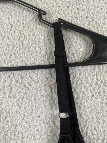 Torrid Top Womens 4X Black Lace Sleeveless Spaghetti Strap Shirt - Picture 11 of 12